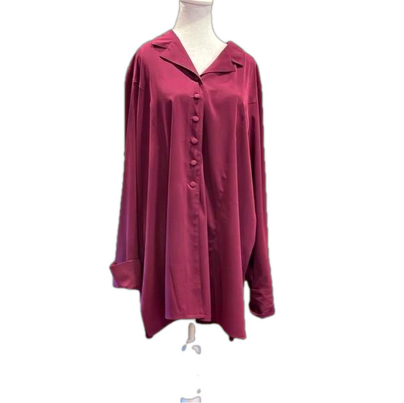 Tilley Endurables XL silk(microfibre)  maroon travel top/skirt set vintage set - Picture 1 of 8